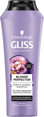 Gliss Blonde Perfector Purple Aufbau Shampoo Schwarzkopf