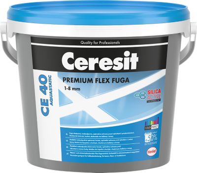 CERESIT CE 40 PREMIUM FLEX FUGA ELASTINGAS PLYTELIŲ SIŪLIŲ GLAISTAS