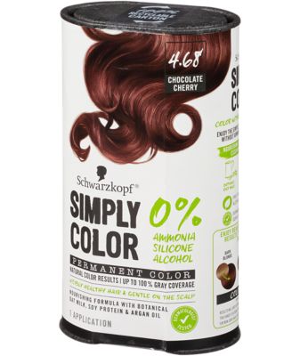 Schwarzkopf Simply Color Permanent Hair Color - 4.68 Chocolate Cherry  Reviews 2024