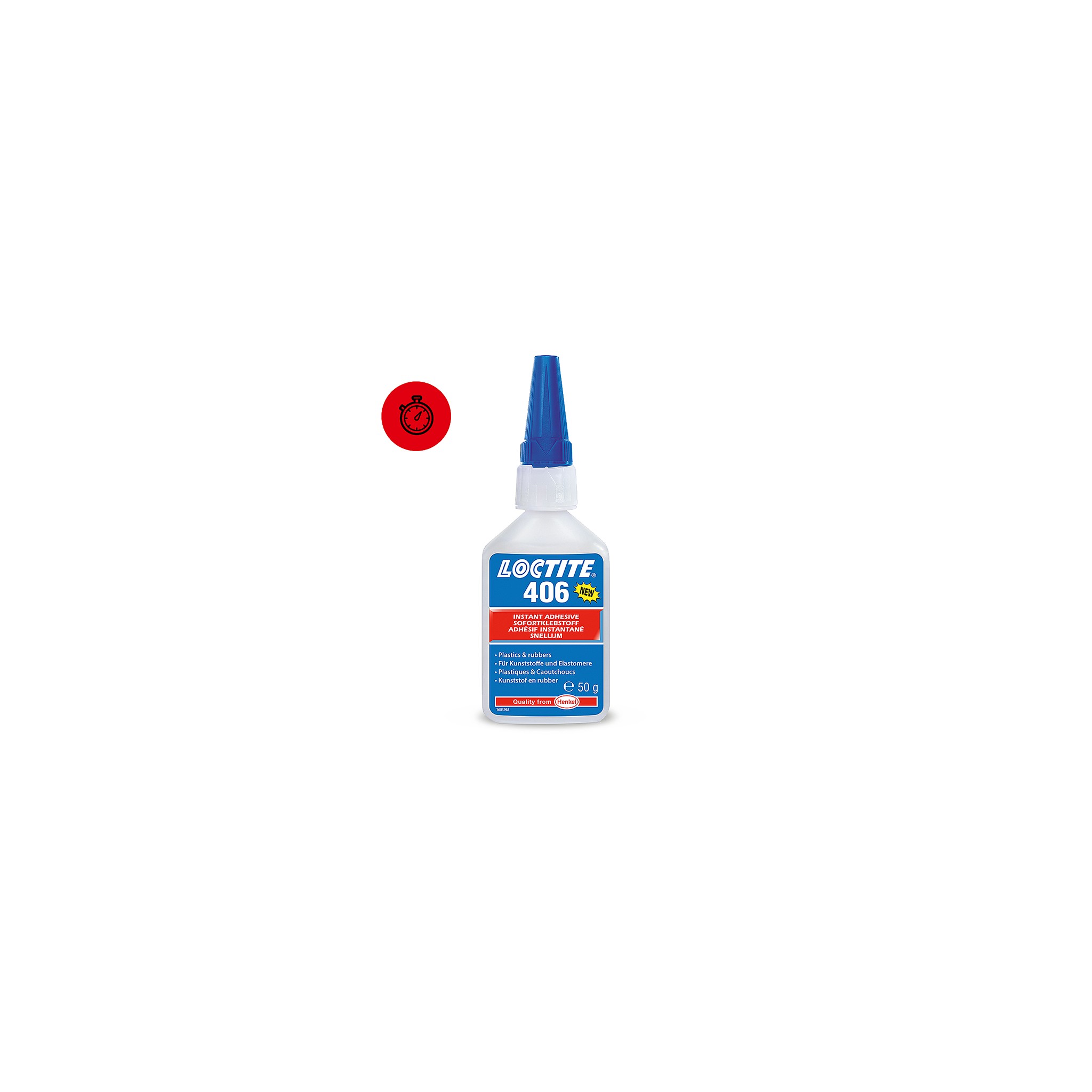 1-4pcs New Loctite 406 20 Gm Instant Adhesive Super Glue For Plastic &  Rubber Henkel