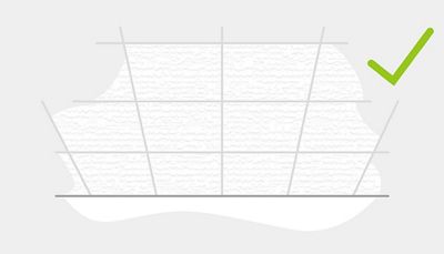 Deckenplatten kleben