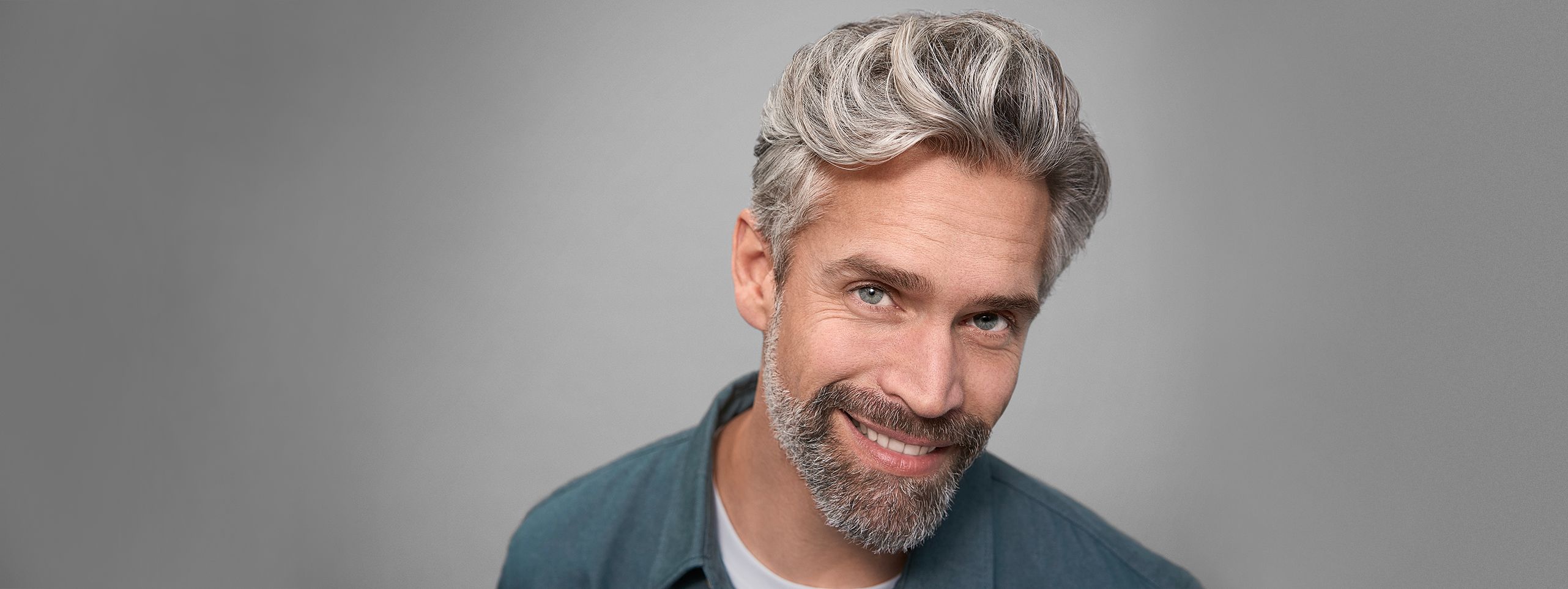 When men with gray hair look sexy