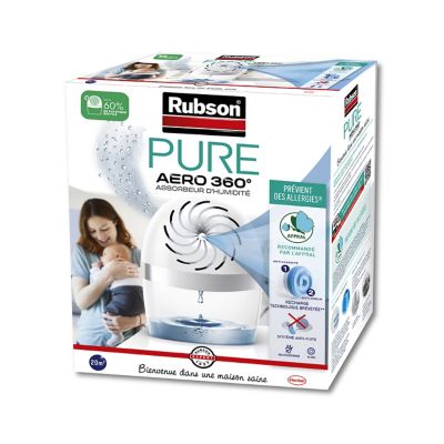 Rubson aero 360° aroma recharge en tabs à la lavande pour absorbeur d' humidité RUBSON Pas Cher 
