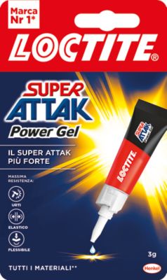 Loctite Super Attak Power Gel (Reparto cancelleria)