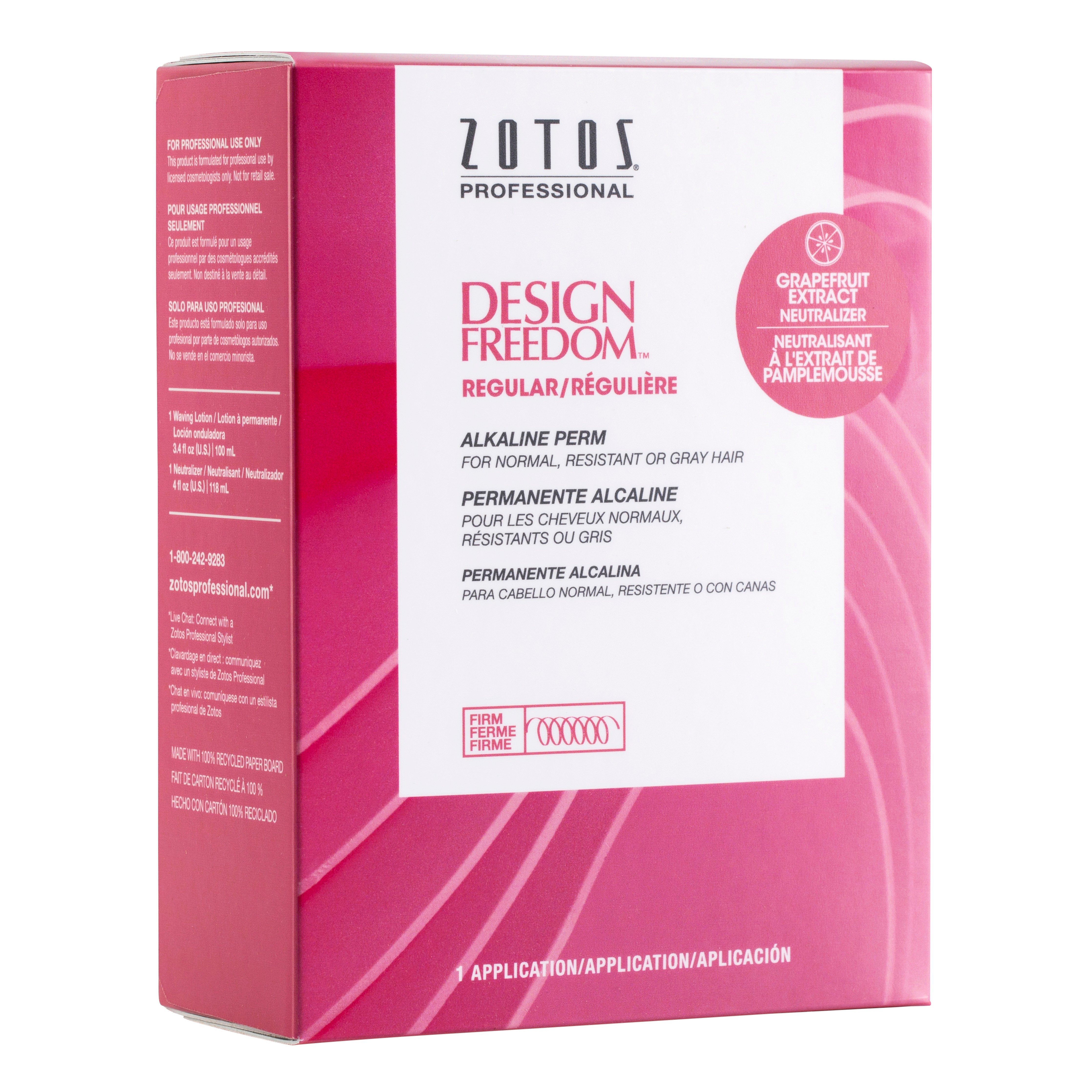 Zotos Design Freedom Regular Alkaline Perm Firm
