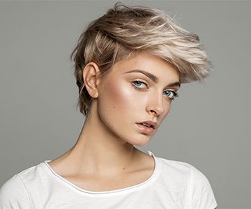 Sidecut frauen lange haare