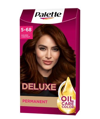 5-68 Golden Chestnut Hair Color | Deluxe Oil Care Color