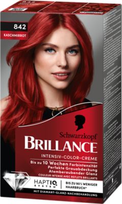 Lot De 3 Colorations SCHWARZKOPF Brillance Rouge Cachemire 842 - Neuf - France