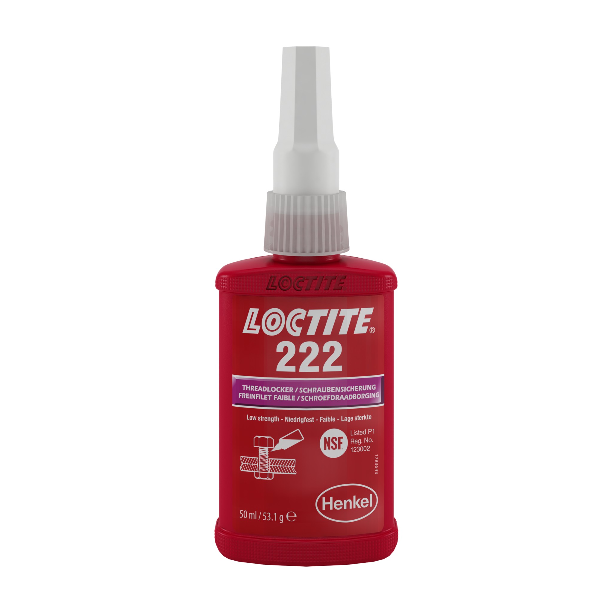 1000000134_402626583791 12 X LOCTITE ThreadLocker 222 10ML. PART NO 22220  Does Not Apply Other Other