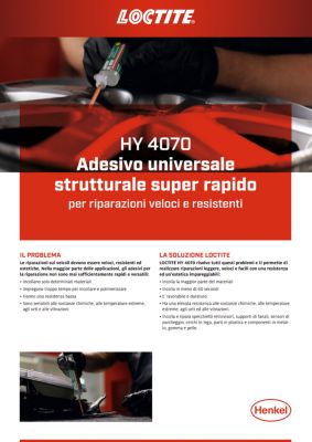 Adesivo universale strutturale