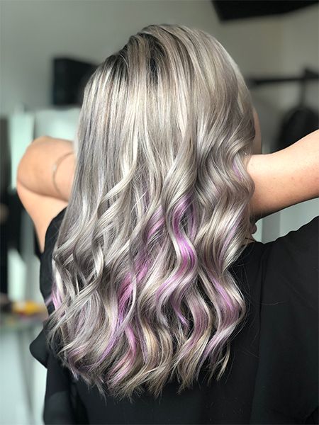 Trendhaarfarbe Unicorn Hair