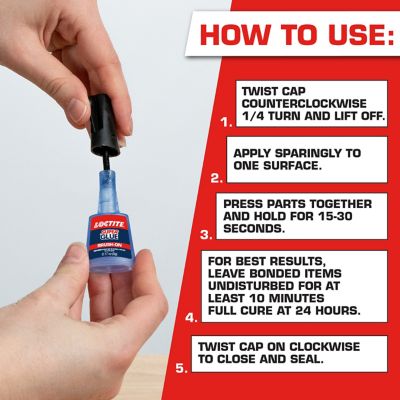 Loctite® Super Glue Liquid Brush On