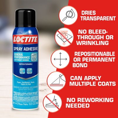 Repositionable Adhesive Spray