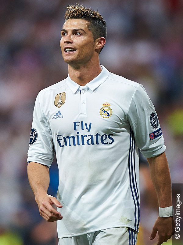 Cristiano Ronaldo mit Undercut Haarschnitt
