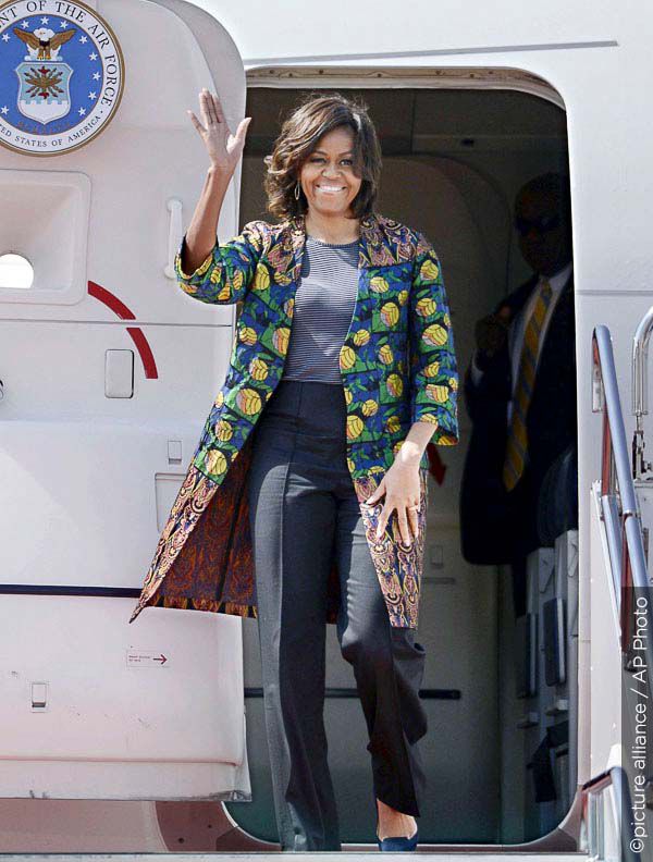 Michelle Obama stylish as always