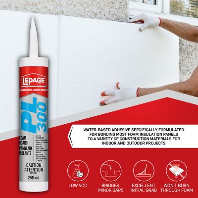 PL® 300 Foam Board Adhesive