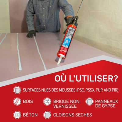 PL® 300 Adhésif pour panneaux isolants