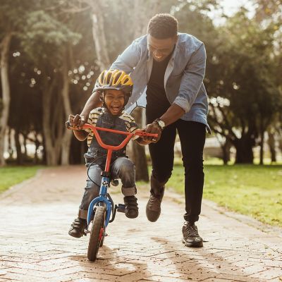 how to teach a person to ride a bike