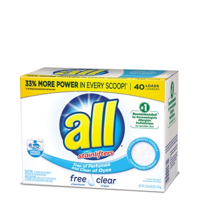 ALL Free & Clear Dryer Sheet Single-Load Boxes