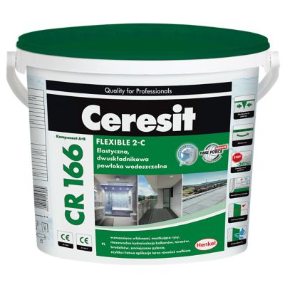 CERESIT CR 166 Flexible 2-K waterproofing slurry - CERESIT