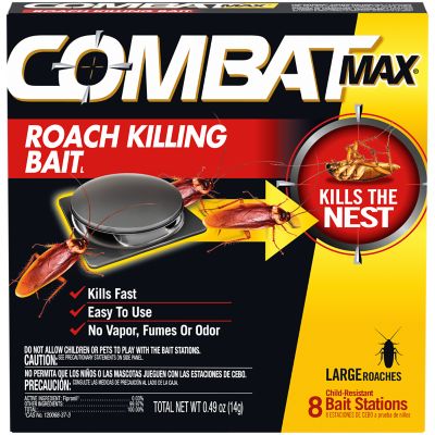 Combat Max® Large Roach Killing Bait, 8 count