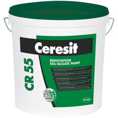 CERESIT CR 55 RENOVATION SOL-SILICATE PAINT - CERESIT