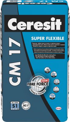 CERESIT CM 17 Super Flexible - Супер гъвкаво лепило за критични основи ...