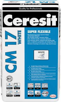 CERESIT CM 17 WHITE SUPER FLEXIBLE - CERESIT