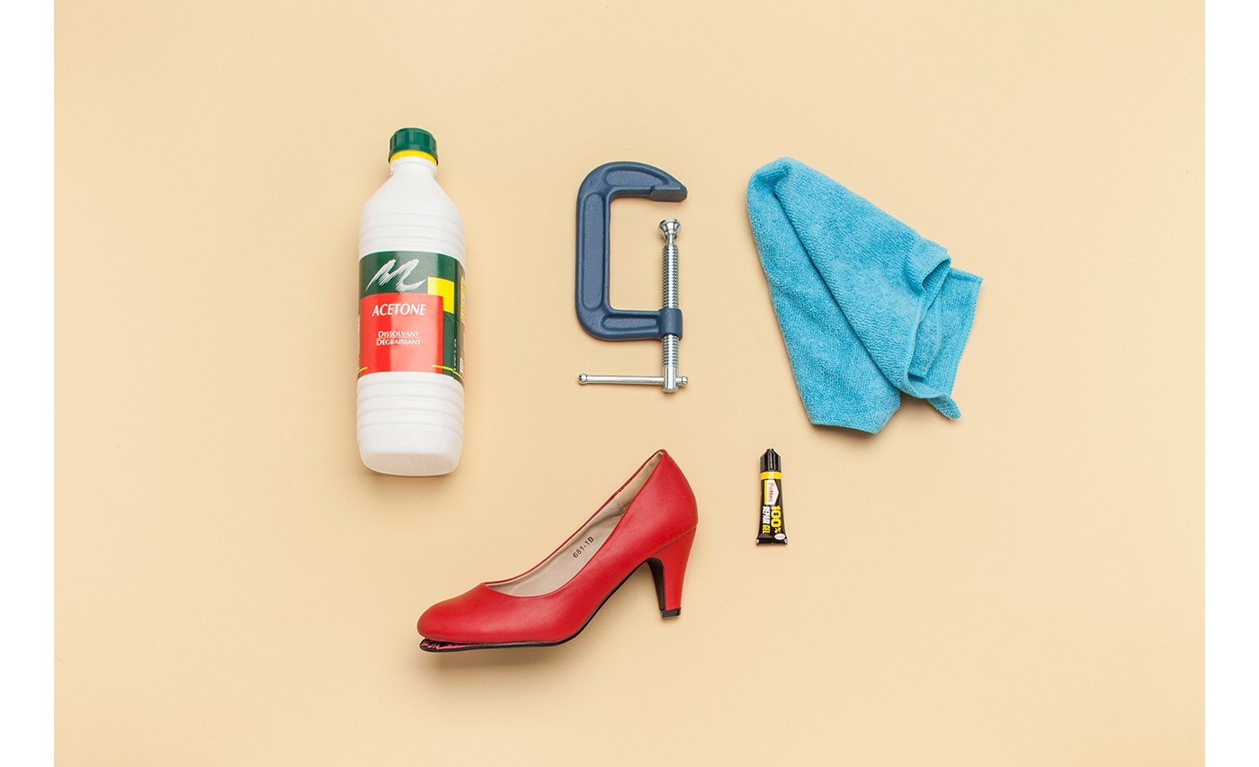 Réparer un talon ou coller une semelle de chaussure