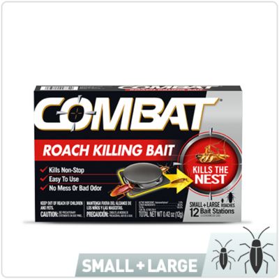 Combat® 51962 Dual Attack Roach Killing Gel Plus Roach Baits – Toolbox  Supply