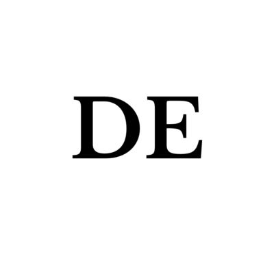 DE logo