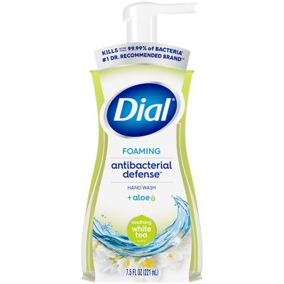 Dial white tea antibacterial soap refill sale