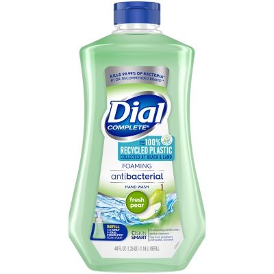 Dial complete antibacterial hand soap refill new arrivals