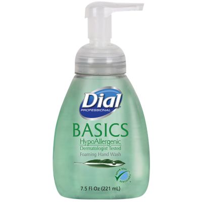 Dial Basics Hypoallergenic Foaming Hand Wash Green Seal