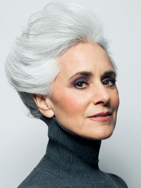 Elegante Frisuren Fur Graue Haare