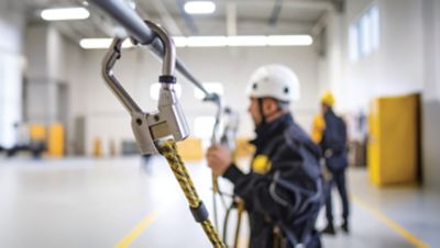 Fall protection systems secured with threadlocker | Henkel Adhesives