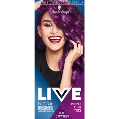 Live colour hair dye sale
