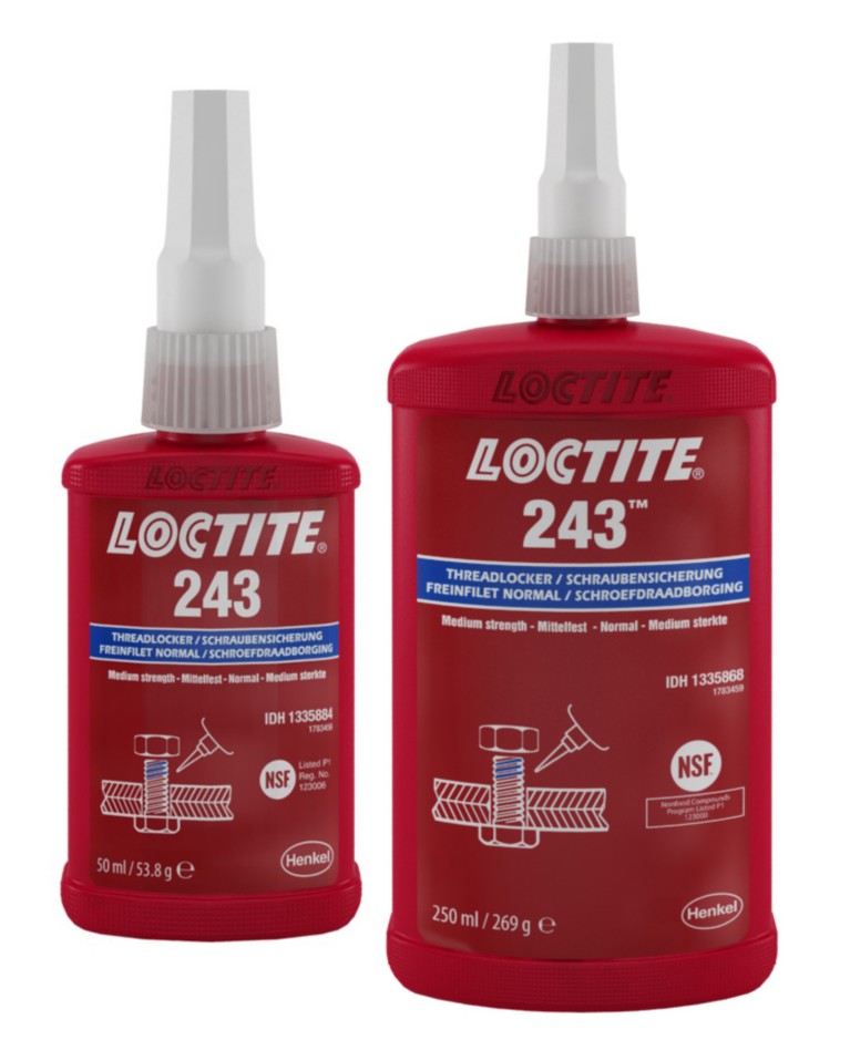 LOCTITE 243 Threadlocker medium strength Henkel Adhesives