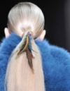 Fashionable Hair Feathers by Gucci