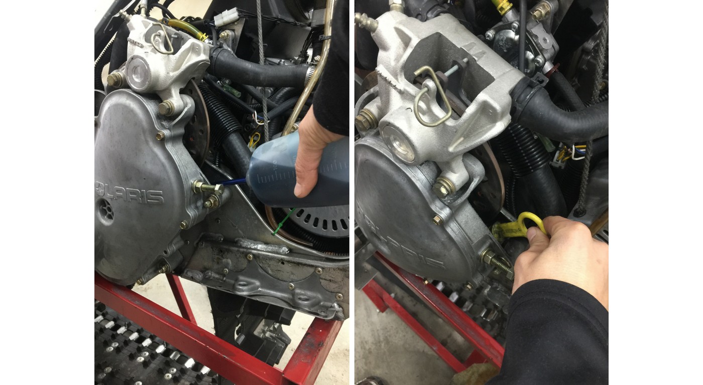 How to Change the Chain Case Oil on Your Snowmobile Henkel Adhesives