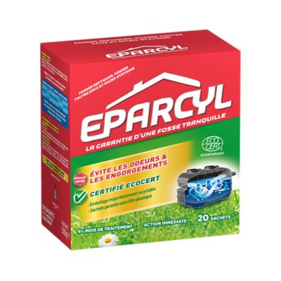 Eparcyl Activateur écologique 20 sachets – 4 ½ mois de traitement