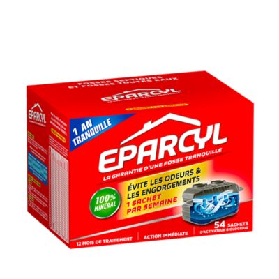 Eparcyl – 54 sachets Activateur biologique pour fosse septique