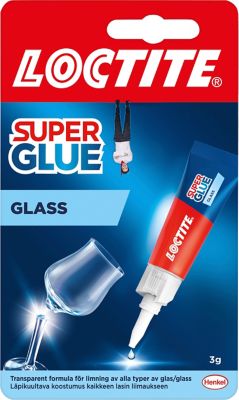 Super Glue Glas