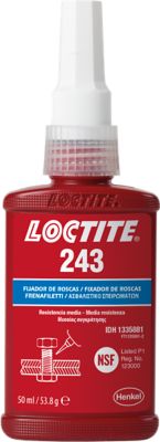 screw fixing LOCTITE 243 medium-strength bottl