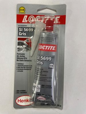 Loctite 5699 Fabricante de juntas de silicona RTV de alto rendimiento,  color gris