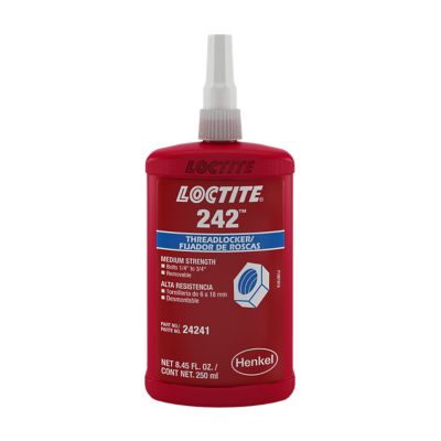 Frein filet Loctite Bleu Loctite 242, Durcissement 24 h, 50 ml Force :  Moyen