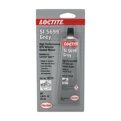 Silicón RTV gris anticorrosivo marca Loctite