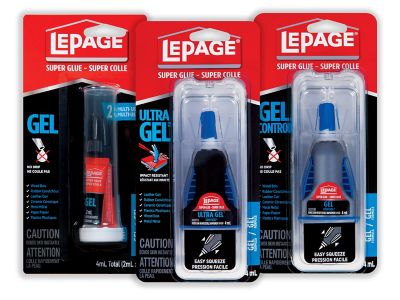 LePage Ultra Gel Control Rubber Toughened No-drip Adhesive LePage Ultra ...