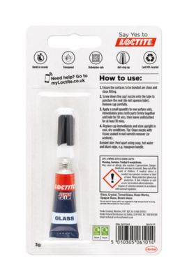 Loctite Super Glue Glass