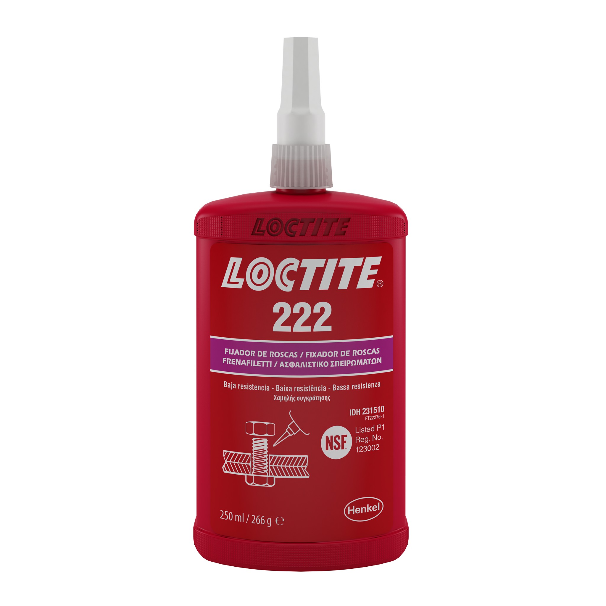 LOCTITE 222 - Frenafiletti a bassa resistenza - Henkel Adhesives